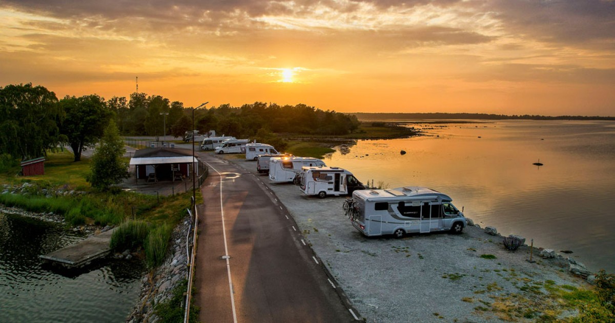 Ställplatser vid havet på Öland Husbil & Husvagn