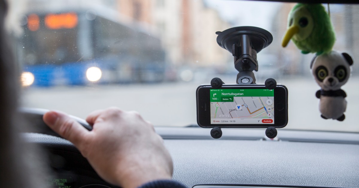 Test GPSappar och mobilhållare Husbil & Husvagn