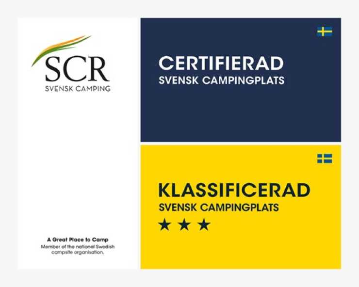 Skylt certifierad campingplats