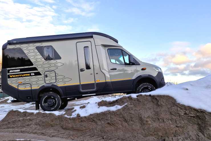 Hymer Venture S provkörd