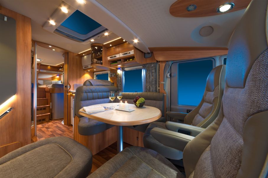 Ny inredning i Hymer B-klass 2014