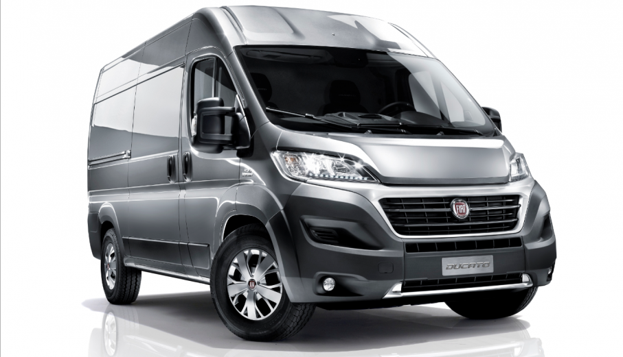 Fronten är ny på Fiat Ducato som premiärvisas den 12 maj 2014. Du kan bläddra för fler bilder.