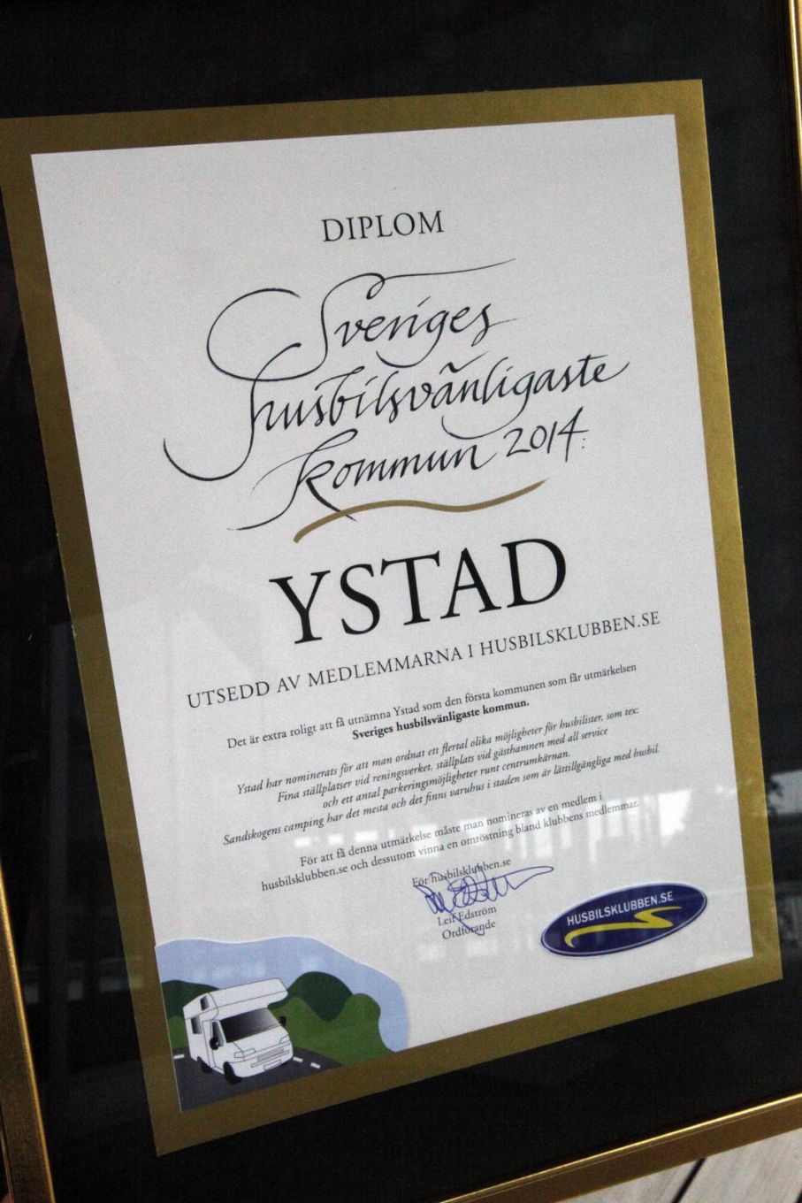 Diplom till kommunen