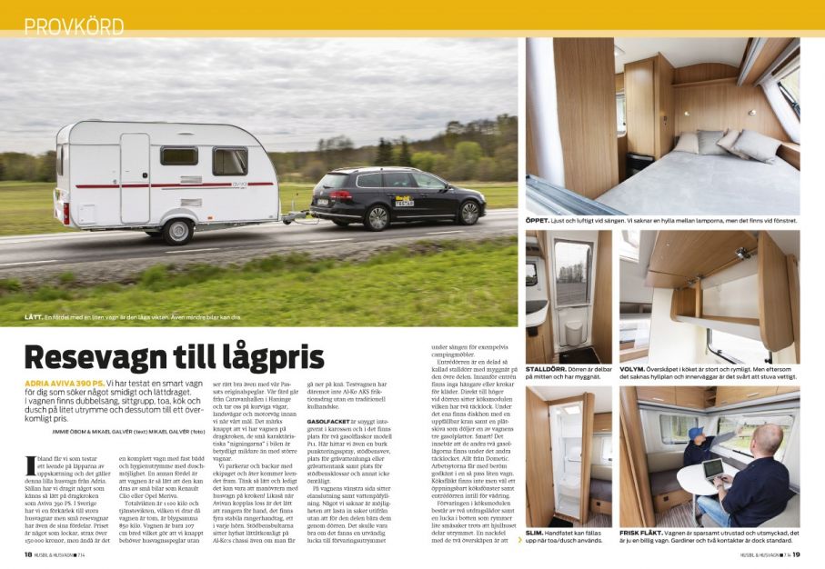 Tidningen 18 prov adria jo