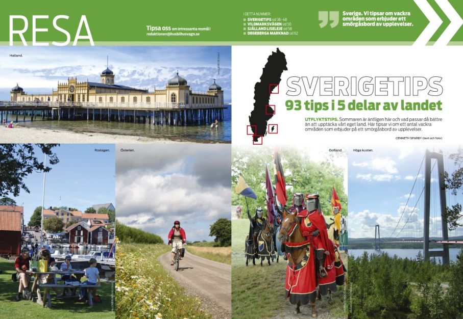 Tidningen 38 resa sverigetips