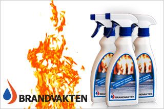 Detta brandbekämpningsmedel, Brandvakten, sägs kraftigt fördröja ett brandförlopp