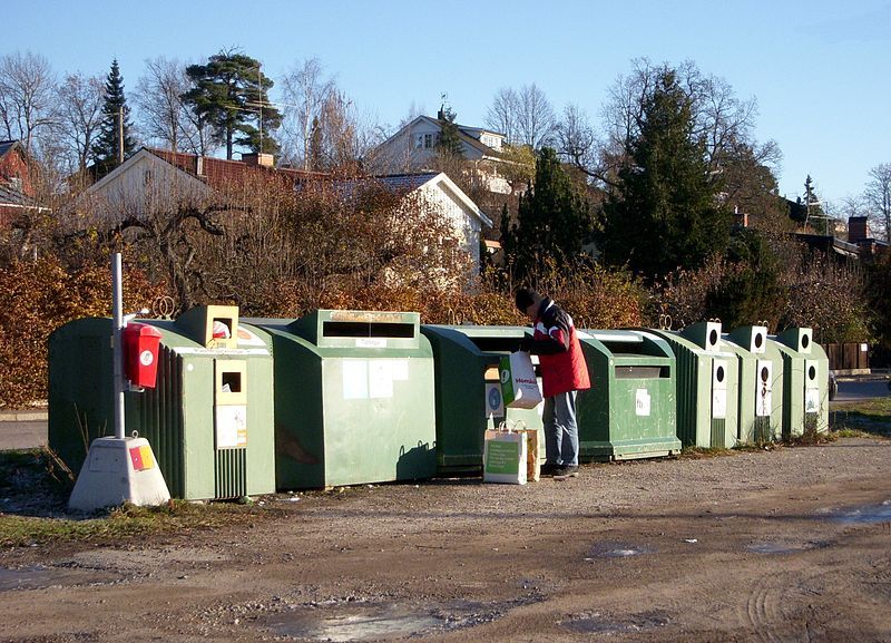 Här ska husvagnen inte återvinnas. Bildcred: Wikipedia / Holger.Ellgaard