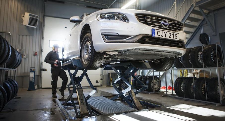 Car lift change