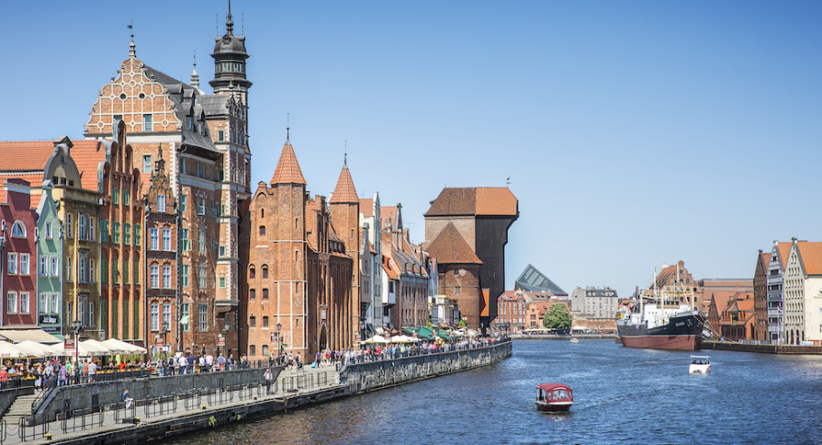 Gdańsk upplevs bäst till fots och utan stress.