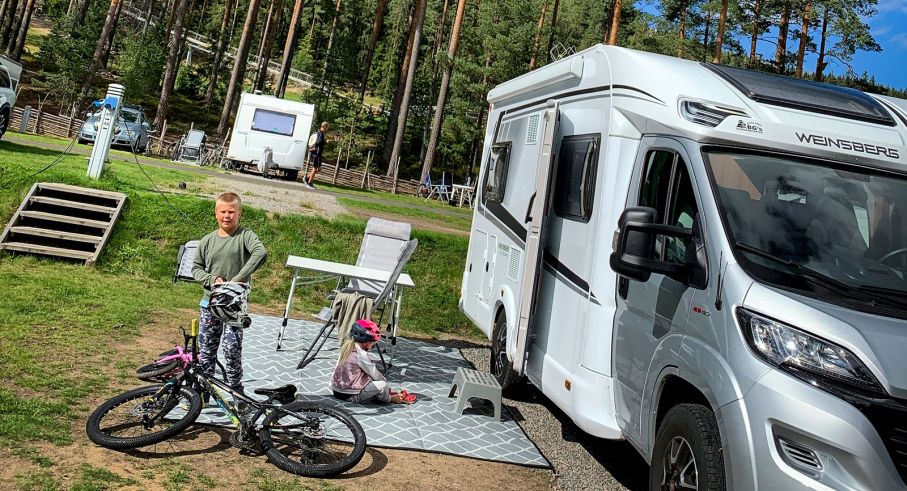 Minisemester på Isaberg Mountain Resort under sommaren. Blev en så pass stor favorit att familjen återvände under höstlovet.