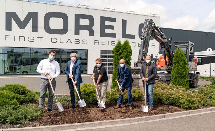 Morelo starts expansion of showroom and production facility