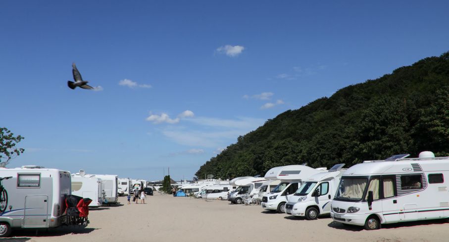 Camping polen