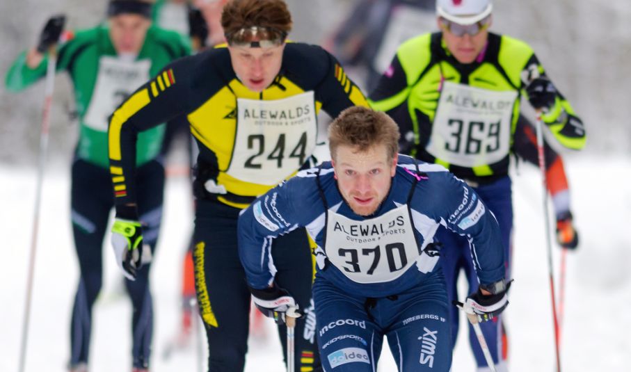 Vasaloppet stallplatser Skidåkare stakar sig fram i Vasaloppet