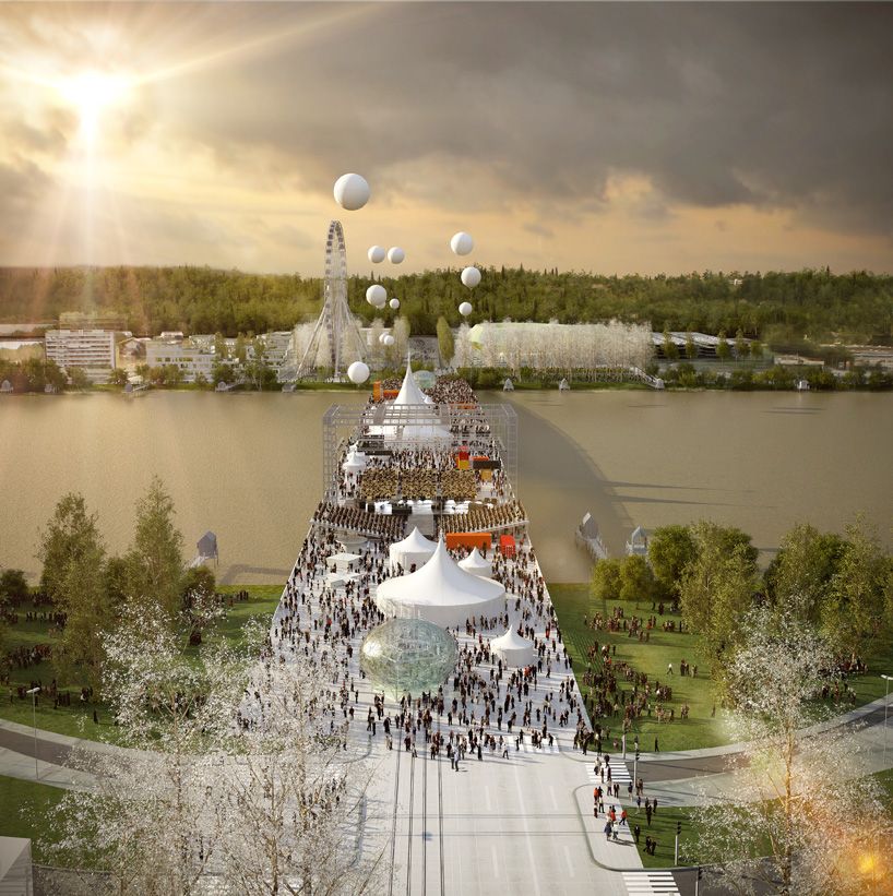 pont jean-jacques bosc by OMA