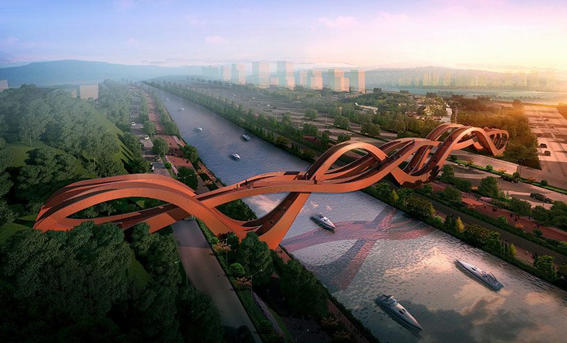 meixi lake bridge by NEXT architects
