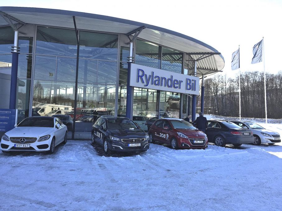 Rylanders säljer i dag Mercedes personbilar och lastbilar samt Peugeot. Från 1 april tillkommer husbilar/husvagnar från Adria, Kabe, Dethleffs, Sunlight och Swift.