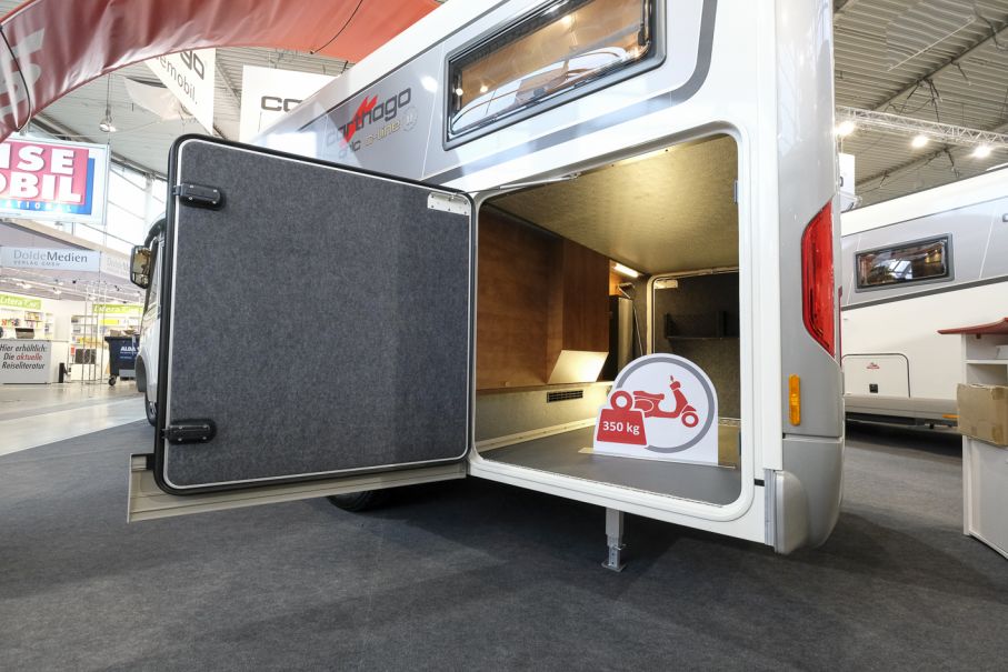 Stort garage som klarar 350 kilo.