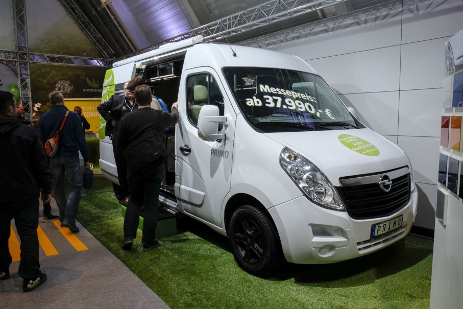 Womondo är ett nytt märke om bygger plåtisar på Opel Movano. Priset 37 990 € är väl intressant?