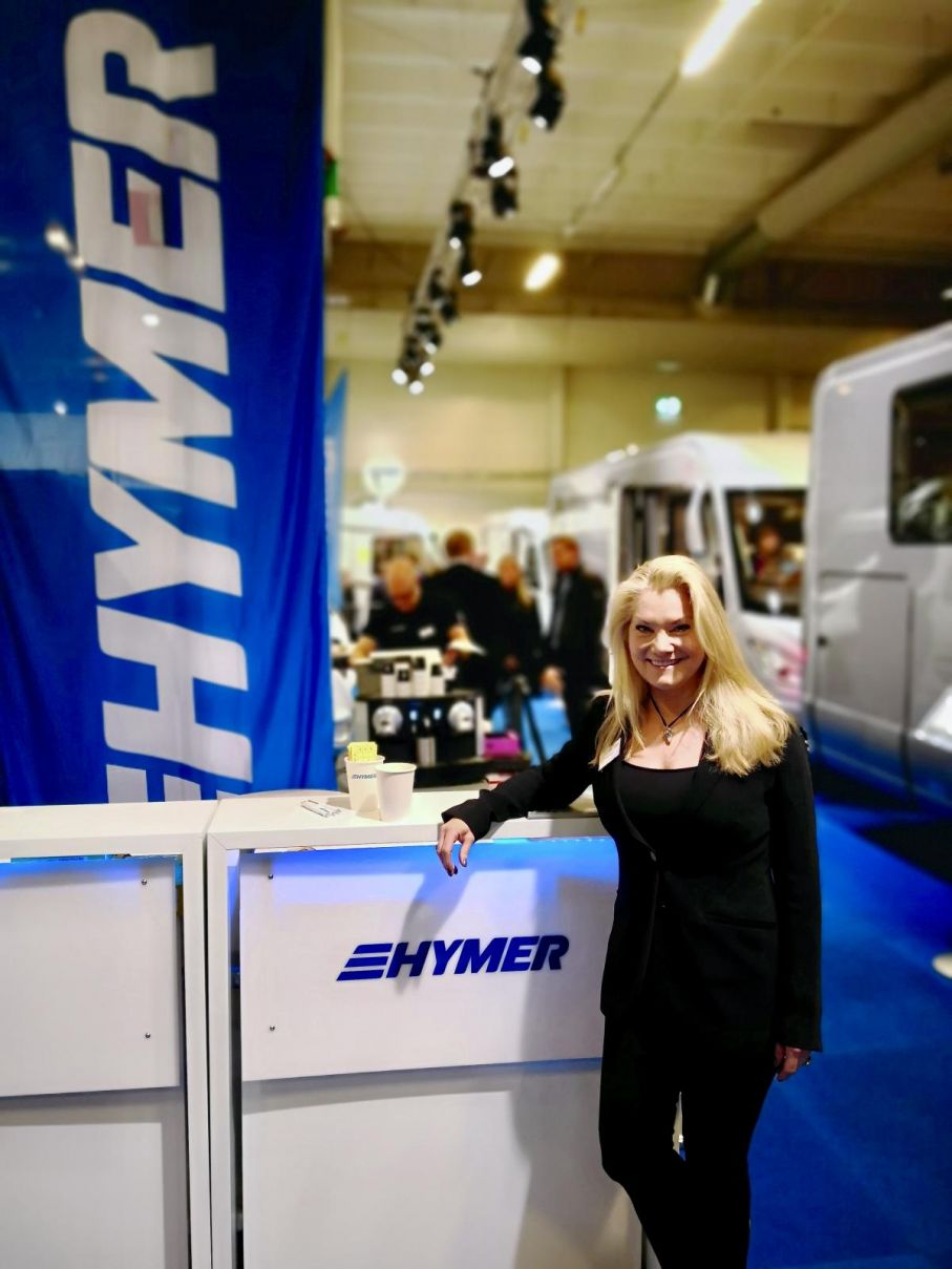 Anki Bagger har åkt i karavan med husbilar genom Sverige tillsammans med vänninor, däribland författaren Camilla Läckberg. Anki finns i Hymers monter på Kistamässan.