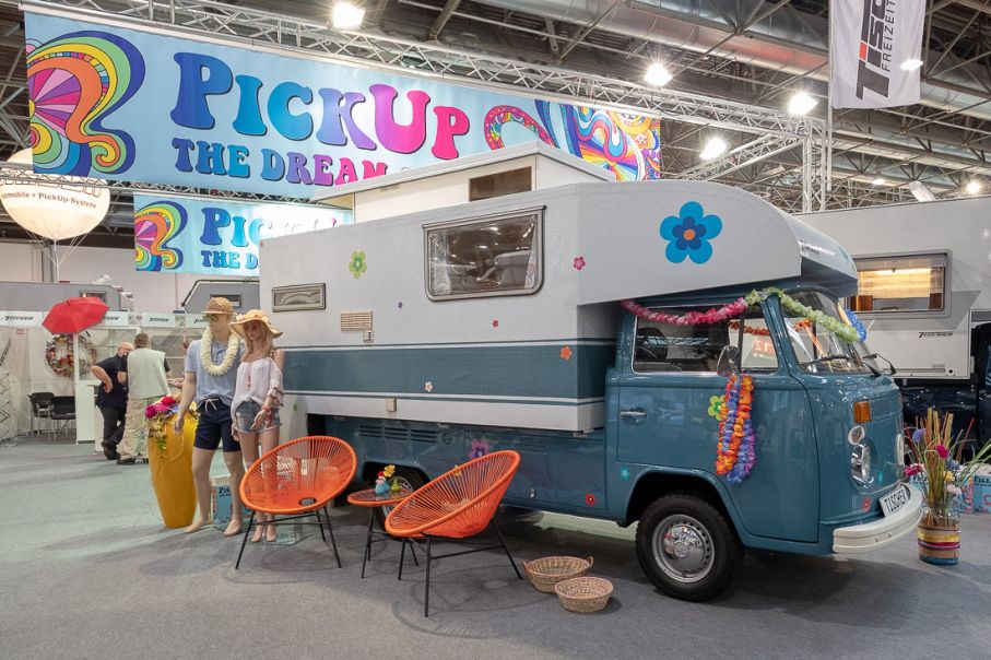 Tischer gör campers och den första byggdes 1973.