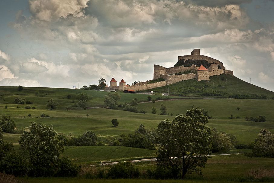 Rupea Fortress med anor från Jesu tid och ligger närmast mitt i Rumänien Bildcred: Wikimedia / Diana Popescu