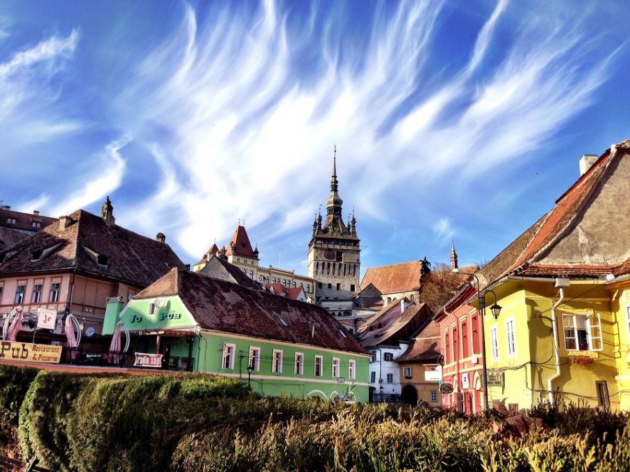 Sighisoara grundades av tyska hantverkare och handlare på 1200-talet finns även den med på UNESCO: s världsarvslista Bildcred: Pixabay
