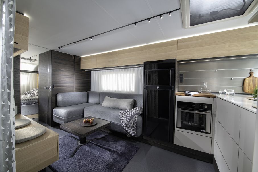 Inne i Adria Astella finns det gott om plats.
Foto: Adria