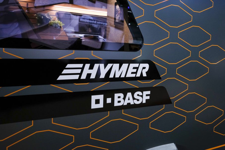 BASF har tagit fram en speciell typ av vanlifeplast till konceptet.