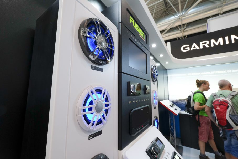 Garmin äger bland annat Fusion som gör de här högtalarna. Läckert eller pråligt?