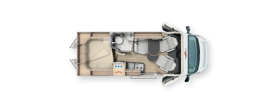 Malibu Van Charming Coupé 600 DB