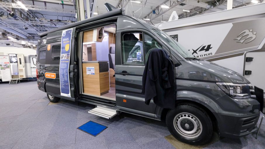Knaus Box Drive är en ovanligt lång van.
