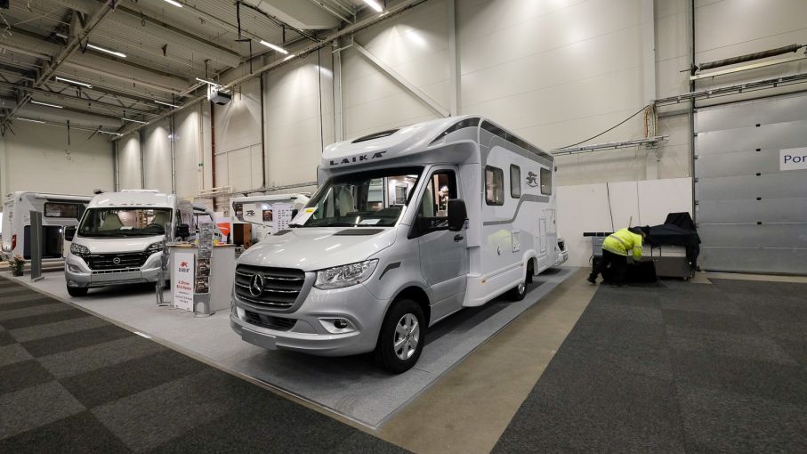 Laika Kosmo på Mercedes Sprineter.